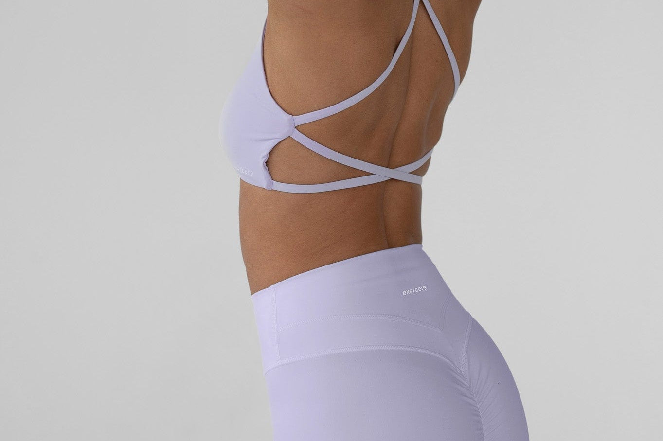 Exercere Shorts Sculpt Scrunch Shorts - Lavender