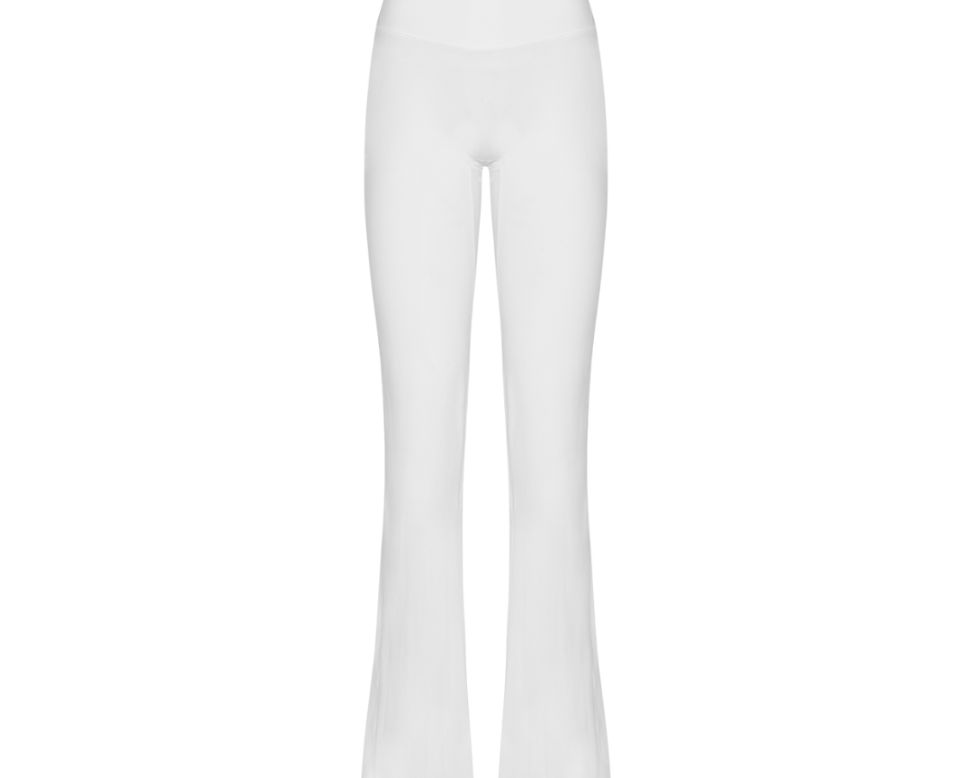 Exercere Tights Flare Yoga Pants - White