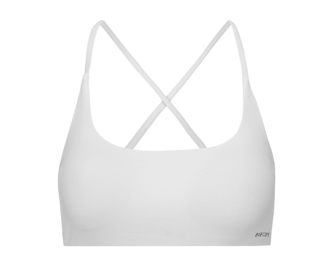 Exercere Sports Bras Sculpt Bra - White