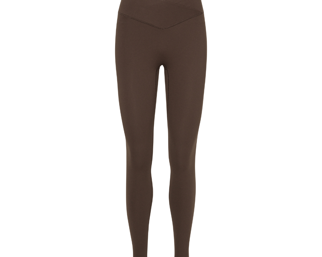 Exercere Tights Wrap Tights - Pecan Brown